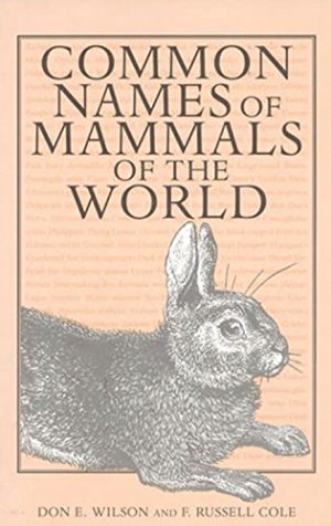 Common Names of Mammals of the World book cover